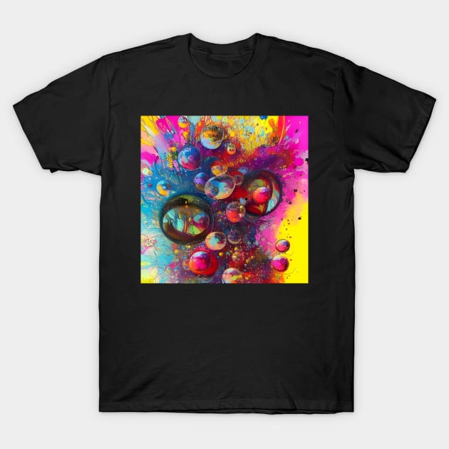 When the Colours Explode T-Shirt by LyndiiLoubie